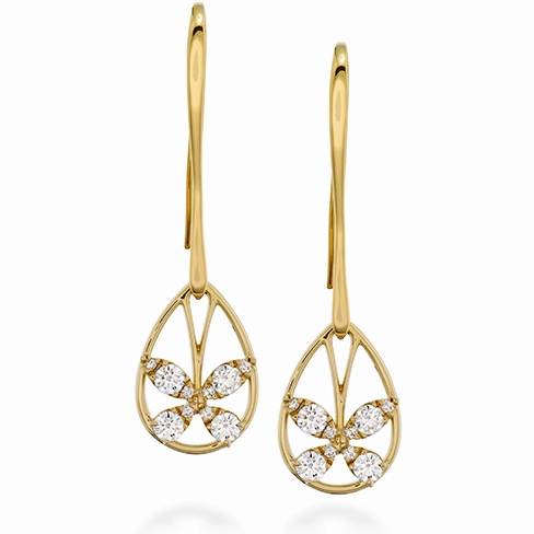 Hearts On Fire Aerial Diamond Drop Earrings