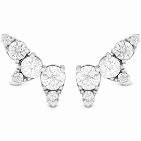 Hearts On Fire Aerial Diamond Ear Vine Diamond Earrings