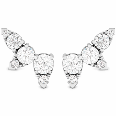 Hearts On Fire Aerial Diamond Ear Vine Diamond Earrings