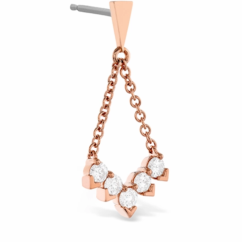 Hearts On Fire Aerial Diamond V Drop Earrings