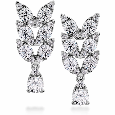 Hearts On Fire Aerial Double Petal Earrings