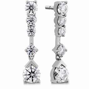 Hearts On Fire Aerial Elegance Line Diamond Earrings