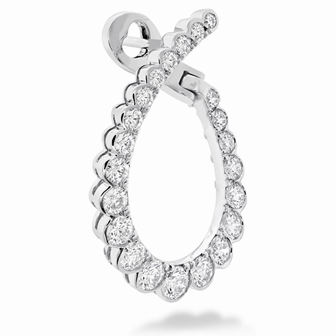 Hearts On Fire Aerial Regal Diamond Hoop Earrings