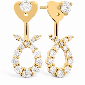 Hearts On Fire Aerial Regal Scroll Earring Jackets