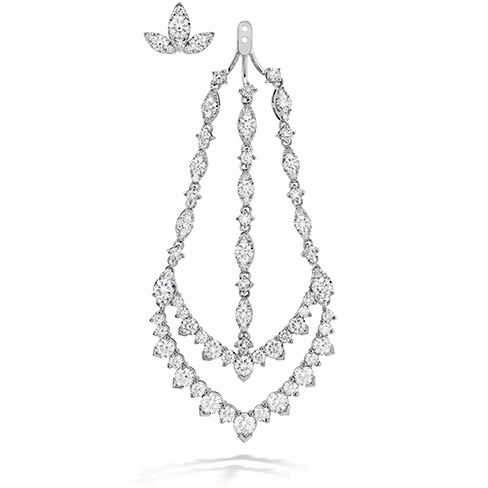 Hearts On Fire Aerial Triple Diamond Chandelier Earrings