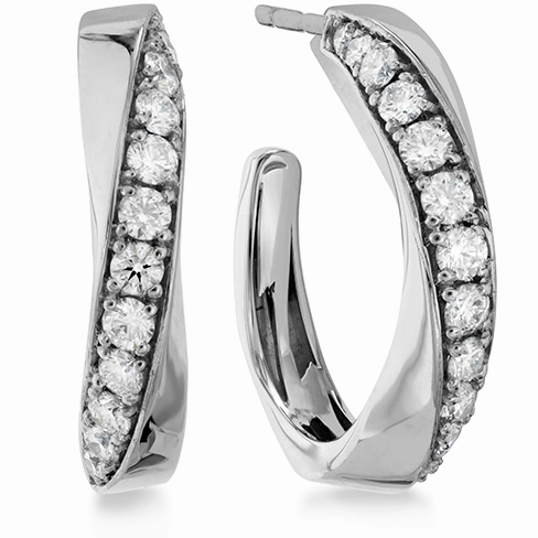Hearts On Fire Atlantico Diamond Hoops