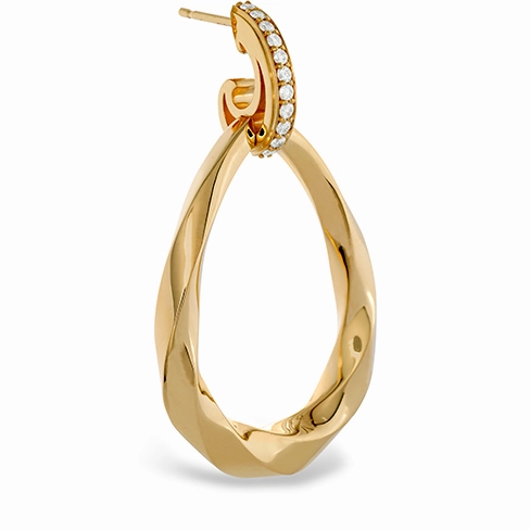 Hearts On Fire Atlantico Pear Diamond Drop Earrings