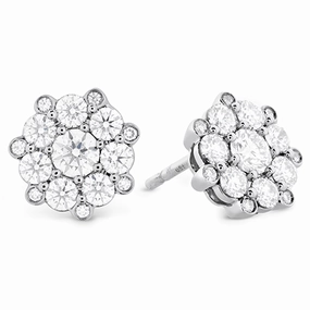 Hearts On Fire Beloved Cluster Diamond Earrings