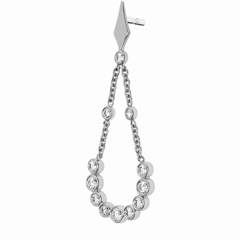 Hearts On Fire Copley Bezel Diamond Drop Earrings