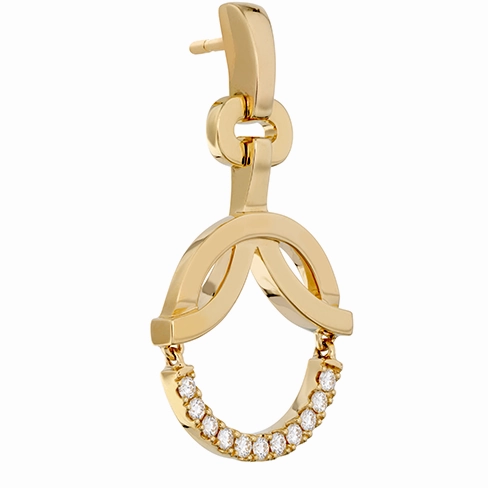 Hearts On Fire Copley Circle Diamond Drop Earrings