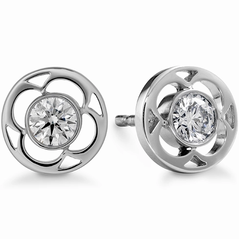 Hearts On Fire Copley Single Diamond Stud Earrings