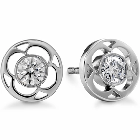 Hearts On Fire Copley Single Diamond Stud Earrings