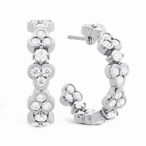 Hearts On Fire Effervescence Hoop Earrings