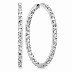 Hearts On Fire Hoopla Diamond Large Round Earrings