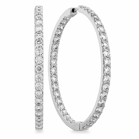 Hearts On Fire Hoopla Diamond Large Round Earrings