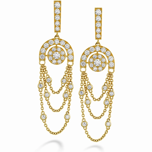 Hearts On Fire Inspiration Chandelier Diamond Earrings