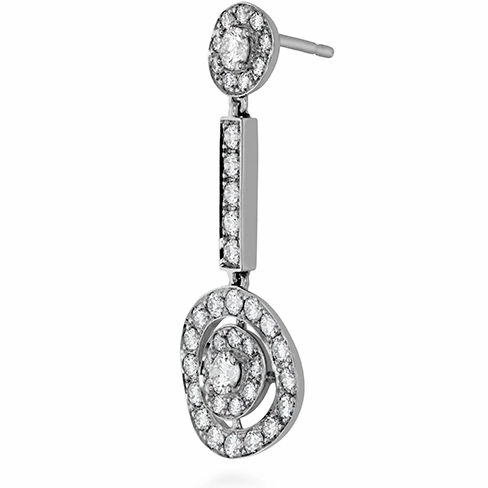 Hearts On Fire Inspiration Double Halo Drop Diamond Earrings