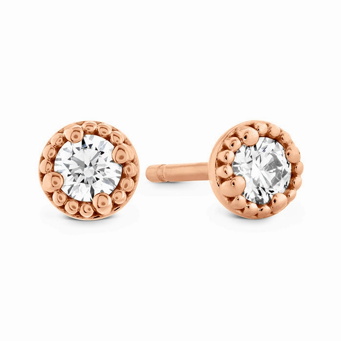 Hearts On Fire Liliana Milgrain Single Diamond Earrings