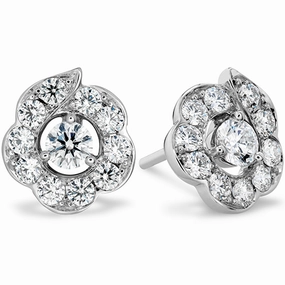 Hearts On Fire Lorelei Bloom Stud Diamond Earrings
