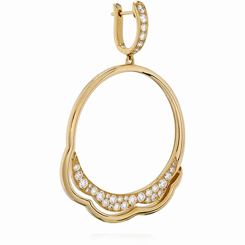 Hearts On Fire Lorelei Circle Diamond Earrings