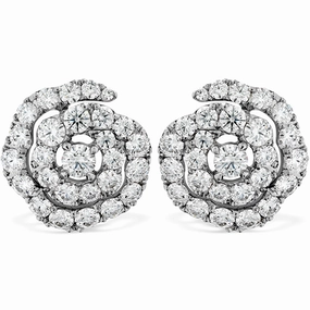 Hearts On Fire Lorelei Diamond Floral Diamond Earrings
