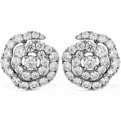 Hearts On Fire Lorelei Diamond Floral Diamond Earrings