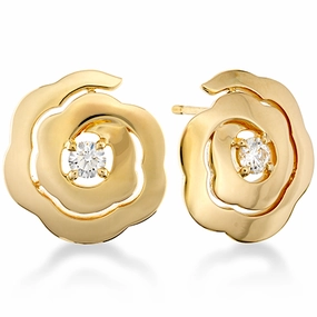 Hearts On Fire Lorelei Floral Diamond Earrings