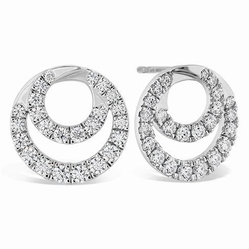 Hearts On Fire Optima Diamond Circle Earrings