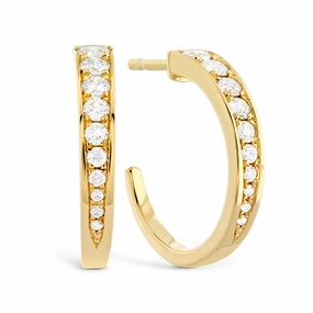 Hearts On Fire Triplicity Hoop Earrings