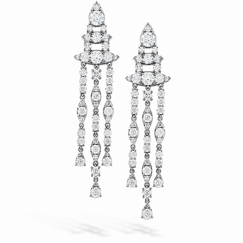Hearts On Fire Whimsical Chandelier Earrings