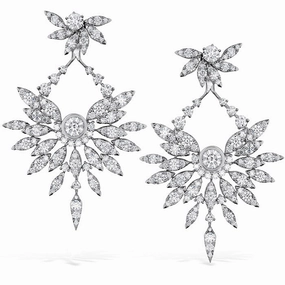 Hearts On Fire White Kites Flight Diamond Earrings