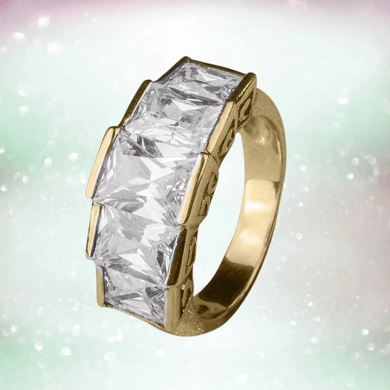 Infinity Half Eternity Ring