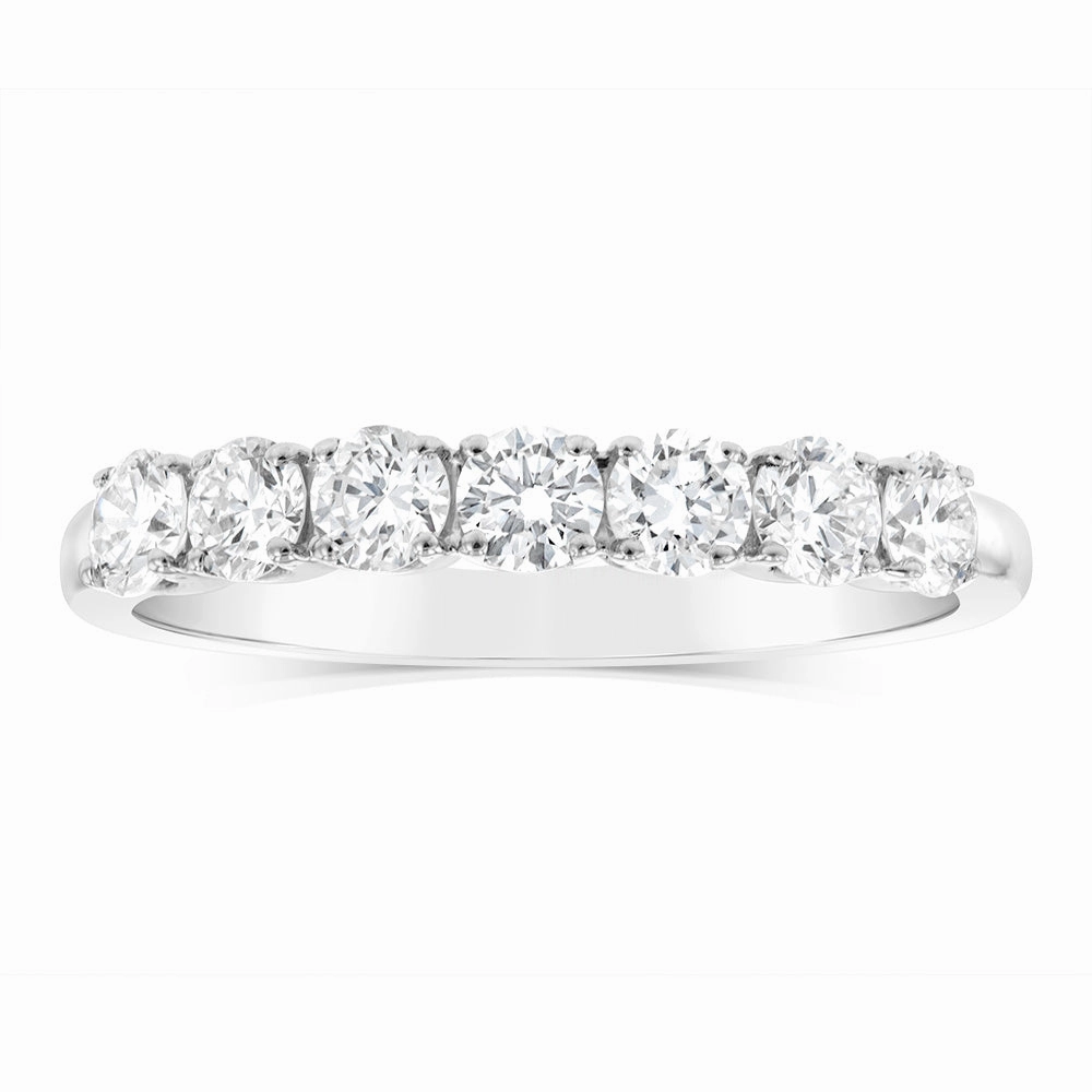 Luminesce Lab Grown Platinum 0.70 Carat Diamond Eternity Ring