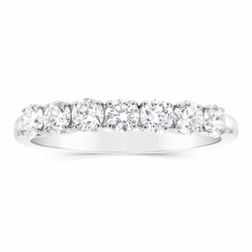Luminesce Lab Grown Platinum 0.70 Carat Diamond Eternity Ring
