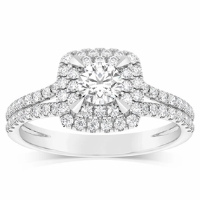 Luminesce Lab Grown Platinum 1.2 Carat Diamond Engagement Ring