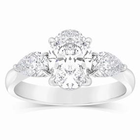 Luminesce Lab Grown Platinum 2.6 Carat Diamond Engagement Ring