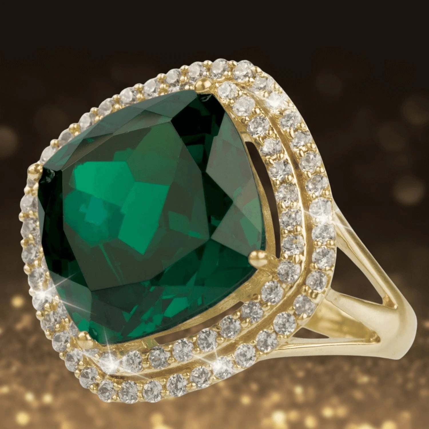 Marie Emerald Ring