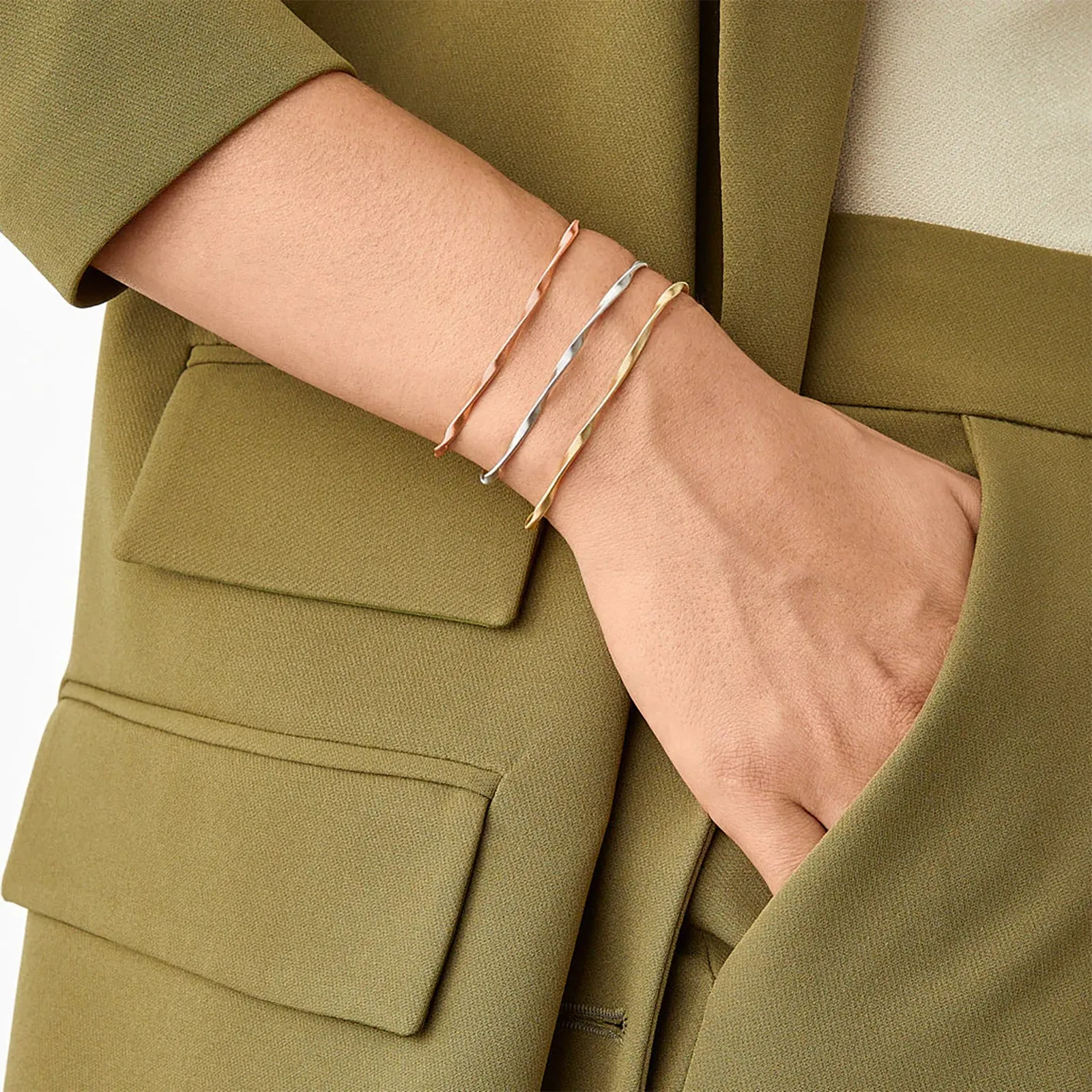 Marrakech Twisted Coil Bracelet