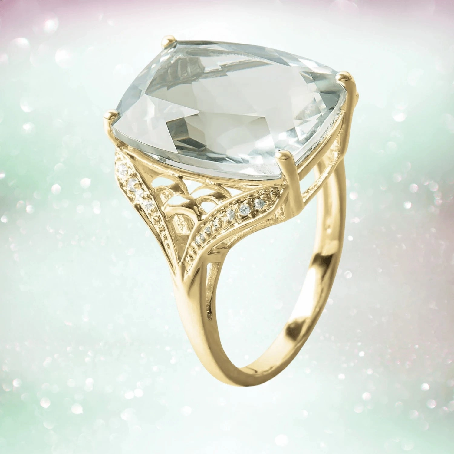 Minttu Amethyst Ring