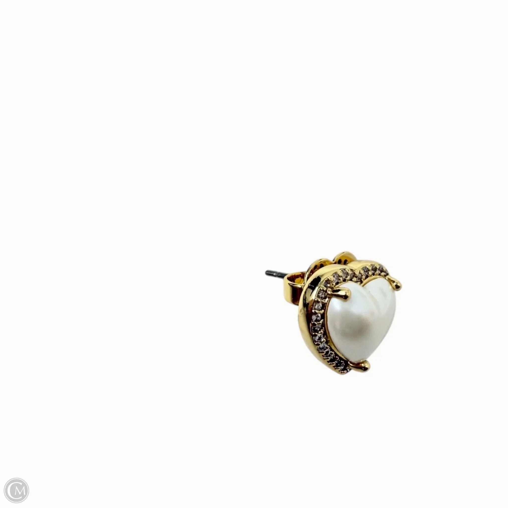 My Love Pav Heart Stud Earrings Designer By Kate Spade