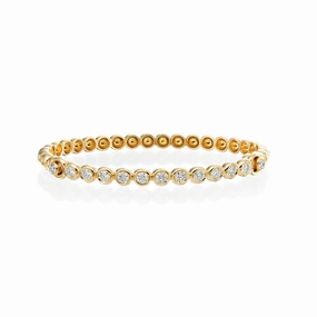 Nutmeg Beaded Bangle