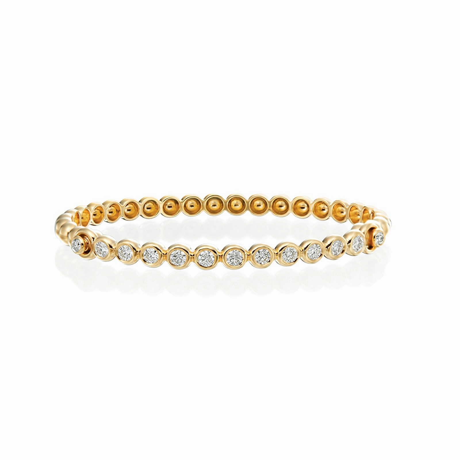Nutmeg Beaded Bangle