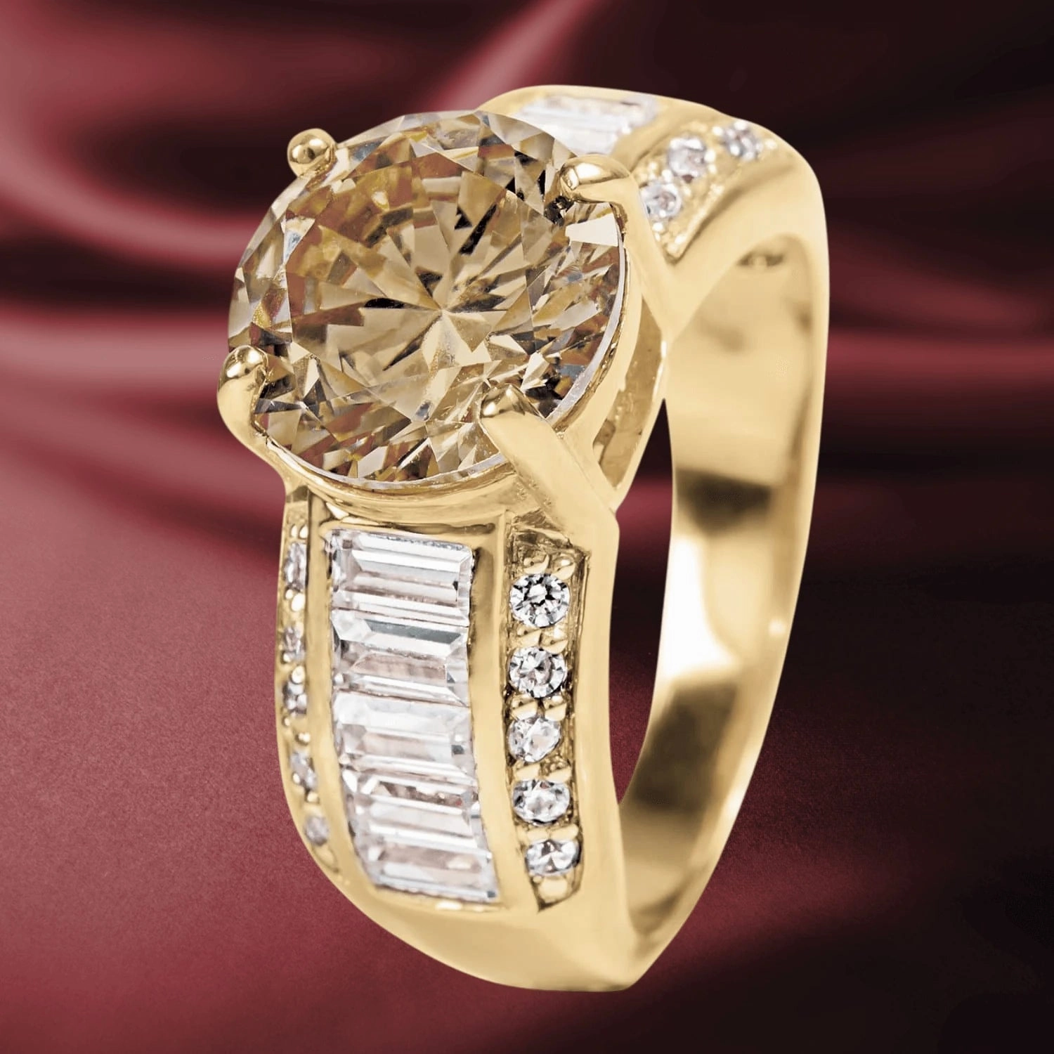 Odelia Champagne Ring