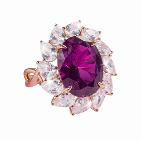 Orchid Queen Ladies Ring
