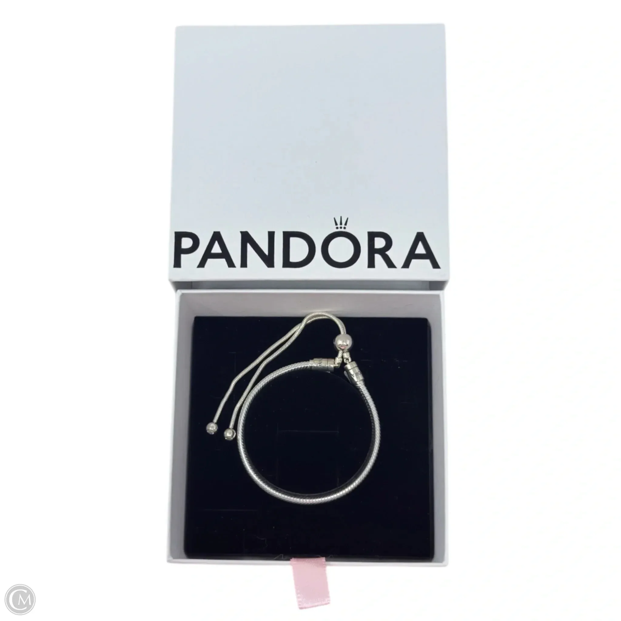 Pandora Moments Snake Chain Slider Bracelet Sterling Silver By Pandora
