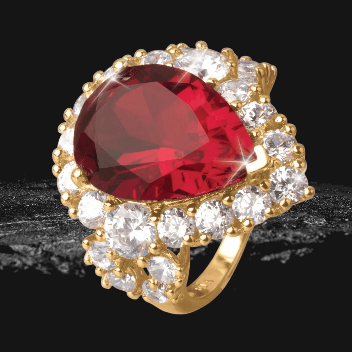 Paparazzi Ruby Red Ring