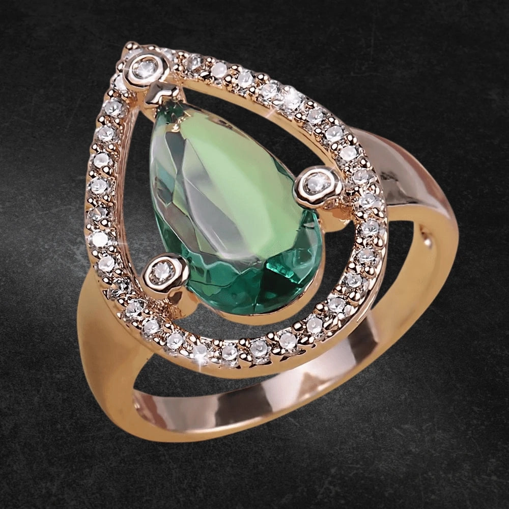 Peardrop Ring
