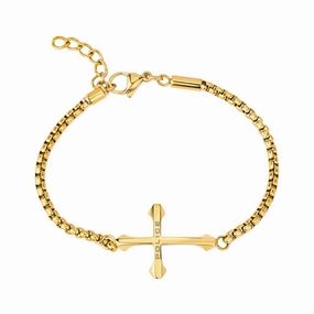 Police Die-Cut Men's Bracelet