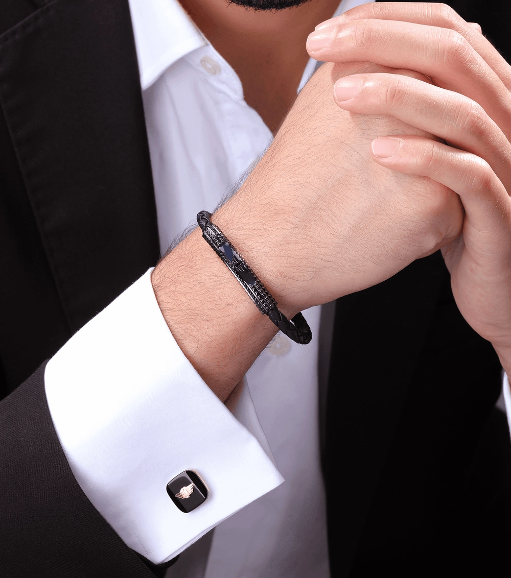 Police Urban Texture Bracelet