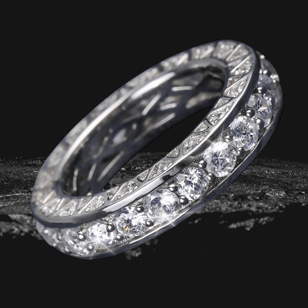 Portofino Rhodium Ring